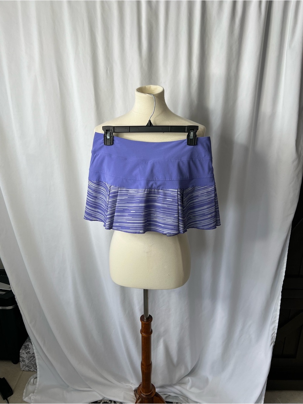 Nike Dri-FIT Purple Printed Tennis Golf Skort Size Medium